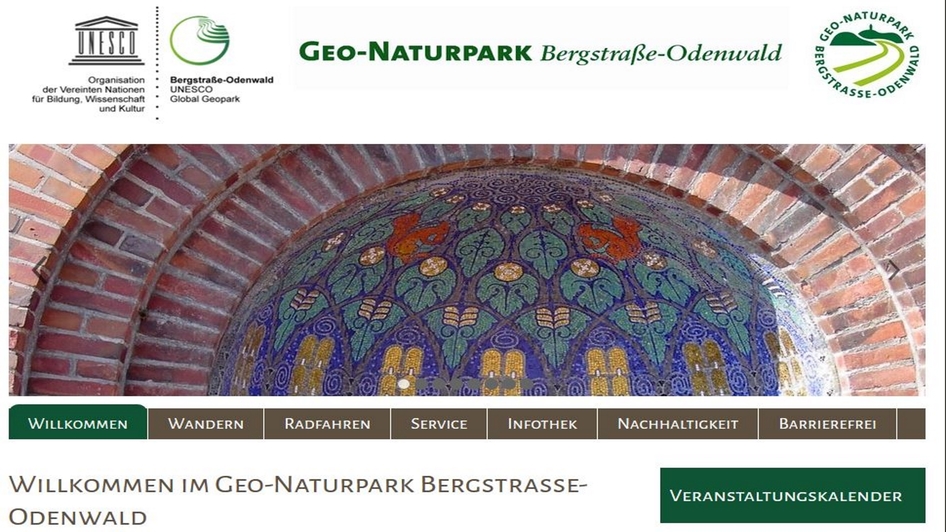 Screenshot Geo Naturpark